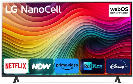 LG NanoCell NANO81 65NANO81T6A 165,1 cm (65") 4K Ultra HD Smart TV Wifi Bleu