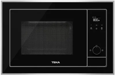 Teka ML 820 BIS Noir, Acier inoxydable Micro-ondes grill Intégré 20 L 700 W