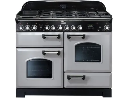 Falcon Classic Deluxe 110 Cuisinière Electrique Gaz Chrome, Gris A