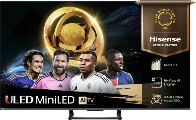 Hisense 50U7Q TV 127 cm (50") 4K Ultra HD Smart TV Wifi Noir 450 cd/m²