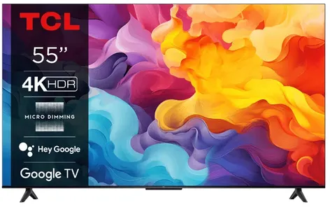 TCL V6B 55V6B TV 139,7 cm (55") 4K Ultra HD Smart TV Wifi Titane