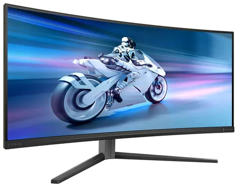 Philips Evnia 34M2C6500/00 écran plat de PC 86,4 cm (34") 3440 x 1440 pixels Wide Quad HD QDOLED Gris