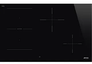 Smeg Universal SI1M4844D plaque Noir Intégré 80 cm Plaque avec zone à induction 4 zone(s)