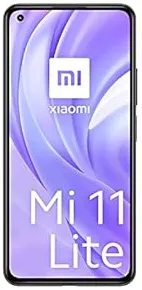 Xiaomi Mi 11 Lite 16,6 cm (6.55") Double SIM Android 11 4G USB Type-C 6 Go 128 Go 4250 mAh Noir