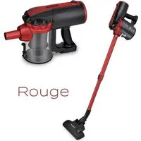 Techwood TAS-659 aspirateur de table Noir, Rouge Sans sac