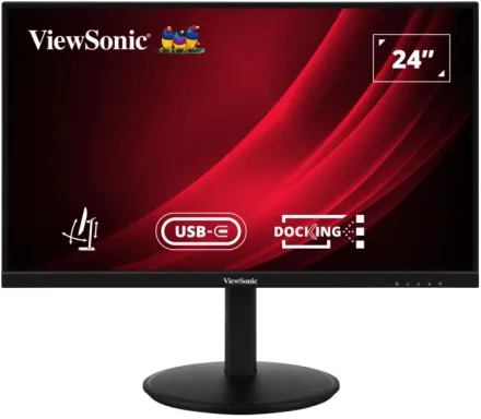 Viewsonic VG Series VG2409U-2 écran plat de PC 60,5 cm (23.8") 1920 x 1080 pixels Full HD LED Noir