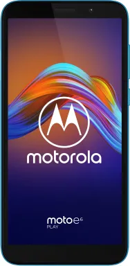Motorola Moto E Moto E6 play 14 cm (5.5") Double SIM Android 9.0 4G Micro-USB 2 Go 32 Go 3000 mAh Bleu