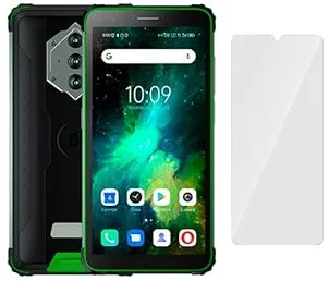 Blackview BV6600E 14,5 cm (5.7") Double SIM Android 11 4G USB Type-C 4 Go 32 Go 8580 mAh Noir, Vert