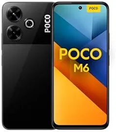 Xiaomi Poco M6 4G 17,2 cm (6.79") Double SIM hybride Android 14 USB Type-C 8 Go 256 Go 5030 mAh Noir