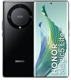 Honor Magic5 Lite 16,9 cm (6.67") Double SIM Android 12 5G USB Type-C 6 Go 128 Go 5100 mAh Noir