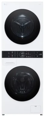 LG WT1210WWF machine à laver avec sèche linge Pose libre Charge avant Blanc A