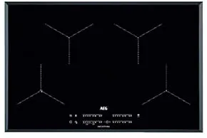 AEG IAE84431FB Noir Intégré 60 cm Plaque avec zone à induction 4 zone(s)