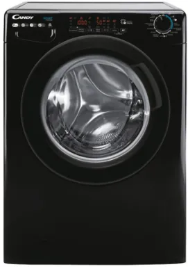 Candy Smart Inverter CSWS496TWMBBE-47 machine à laver avec sèche linge Pose libre Charge avant Noir D
