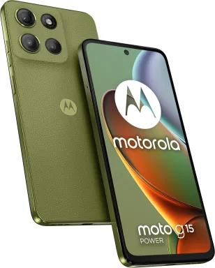 Motorola moto g15 power 17,1 cm (6.72") Double SIM Android 15 4G USB Type-C 8 Go 512 Go 6000 mAh Vert