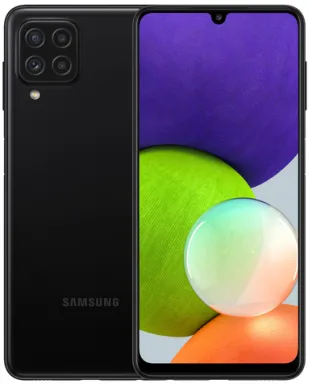 Samsung Galaxy A22 SM-A225F/DSN 16,3 cm (6.4") Double SIM 4G USB Type-C 4 Go 64 Go 5000 mAh Noir