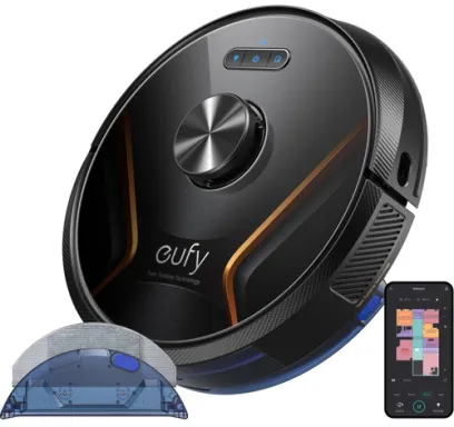 Eufy RoboVac X8 Hybrid EU robot aspirateur Sans sac Noir