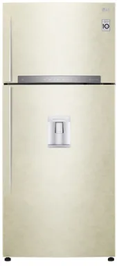 LG GTF744SEPZD réfrigérateur-congélateur Pose libre 509 L E Sable
