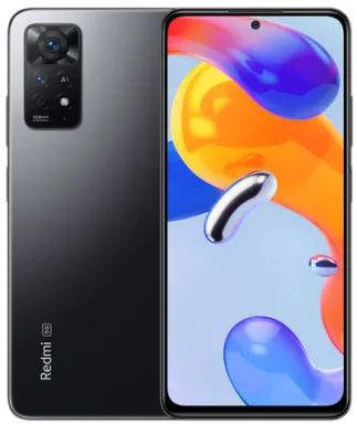 Xiaomi Redmi Note 11 Pro 16,9 cm (6.67") Double SIM hybride Android 11 5G USB Type-C 6 Go 64 Go 5000 mAh Gris