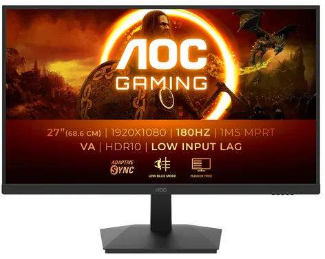 AOC G1 27G15N2 écran plat de PC 68,6 cm (27") 1920 x 1080 pixels Full HD LCD Noir