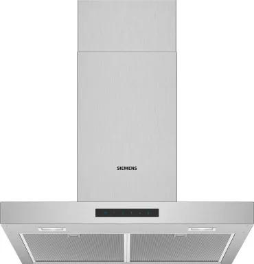 Siemens iQ300 LC66BBM50 hotte Montée au mur Acier inoxydable B 580 m³/h