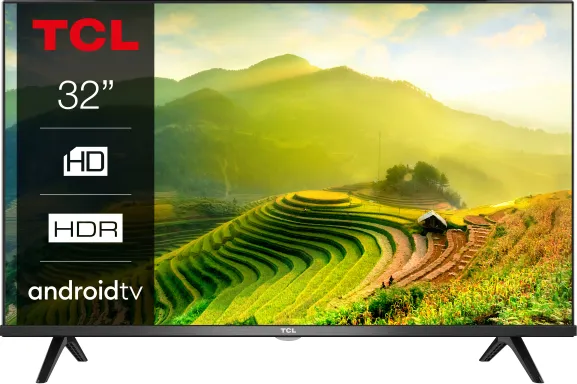 TCL P62 32S6200 TV 81,3 cm (32") HD Smart TV Wifi Noir