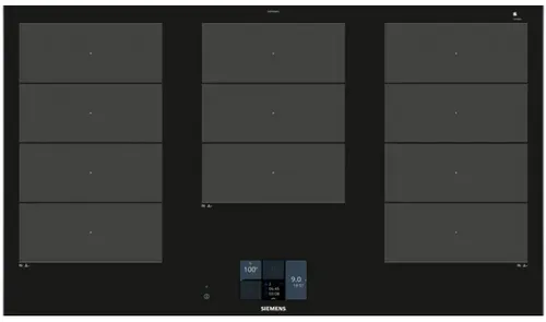 Siemens iQ700 EX975KXV1E plaque Noir Intégré 90 cm Plaque avec zone à induction 5 zone(s)