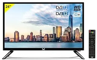 New Majestic TVD 224 S2 LED V1 61 cm (24") Full HD Noir 180 cd/m²