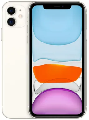 Apple iPhone 11 15,5 cm (6.1") Double SIM iOS 14 4G 64 Go Blanc