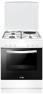 Fagor FACM1001B four et cuisinière Electrique Combi Noir, Blanc