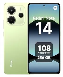 Xiaomi Redmi Note 14 16,9 cm (6.67") Double SIM hybride 4G USB Type-C 8 Go 256 Go 5500 mAh Vert, Citron vert