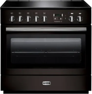 Falcon Professional+ FX 90 Cuisinière Electrique Plaque avec zone à induction Noir, Chrome A