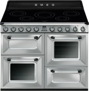 Smeg TR4110IX2 four et cuisinière Electrique Plaque avec zone à induction Acier inoxydable A