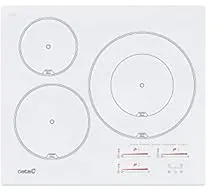 CATA INSB 6003 WH Blanc Intégré 60 cm Plaque avec zone à induction 3 zone(s)