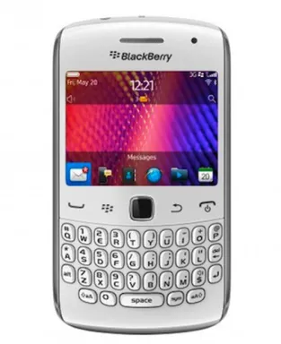 BlackBerry Curve 9360 6,2 cm (2.44") SIM unique BlackBerry OS 7.0 Micro-USB A 0,5 Go 1000 mAh Blanc