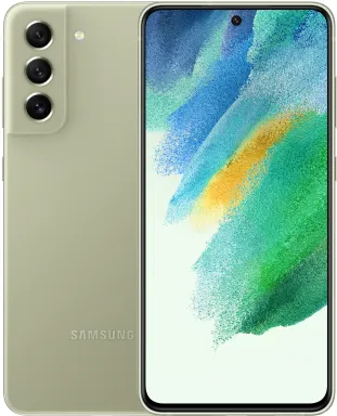 Samsung Galaxy S21 FE 5G SM-G990BLGFEUE smartphone 16,3 cm (6.4") Double SIM Android 11 USB Type-C 6 Go 128 Go 4500 mAh Olive