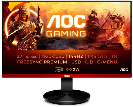 AOC 90 Series G2790PX LED display 68,6 cm (27") 1920 x 1080 pixels Full HD Noir