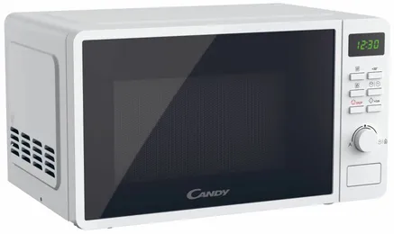 Candy Idea CMWA20SDLWLI Pose Libre, Micro-ondes solo, 20 litres, Blanc, L x P x A (mm) 451x329x258