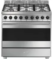 Smeg B91GMXI9 four et cuisinière Electrique Gaz Acier inoxydable A