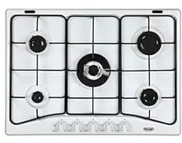 De’Longhi YBF 57 ASV plaque Blanc Intégré 68 cm Gaz 5 zone(s)