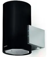 FABER S.p.A. Bios EG6 BK/X F32 Montée au mur Noir, Acier inoxydable 330 m³/h