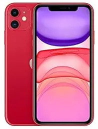 Apple iPhone 11 15,5 cm (6.1") Double SIM iOS 13 4G 64 Go Rouge