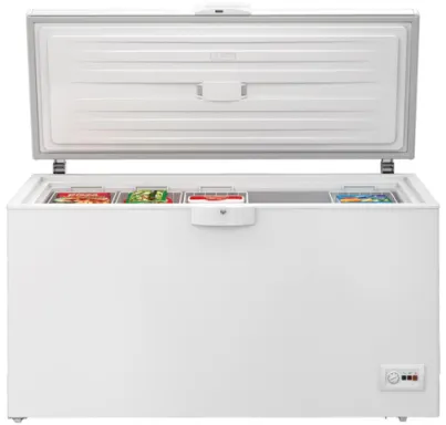 Beko HSM35050 congélateur Congélateur coffre Pose libre 350 L D Blanc