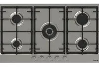 Foster 7017 032 Acier brossé Intégré 86 cm Gaz 5 zone(s)