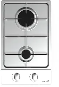 CATA GI 3002 X Blanc Intégré 30 cm Gaz 2 zone(s)