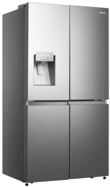 Hisense RQ760N4SASE frigo américain Pose libre 584 L E Acier inoxydable