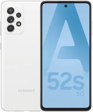 Samsung Galaxy A52s 5G SM-A528B 16,5 cm (6.5") Double SIM Android 11 USB Type-C 8 Go 256 Go 4500 mAh Blanc