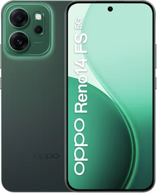 OPPO Reno14 FS 5G 16,7 cm (6.57") Double SIM Android 15 USB Type-C 12 Go 512 Go 6000 mAh Vert