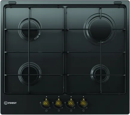 Indesit TH 642 /I (AN) Anthracite Intégré 58 cm Gaz 4 zone(s)