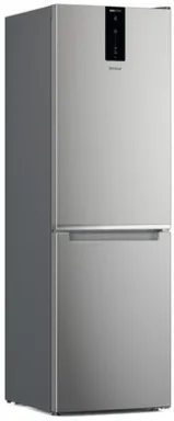 Whirlpool Réfrigérateur congélateur posable inox, Total No Frost - W7X82OOX