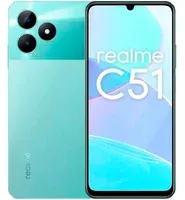 realme C51 17,1 cm (6.74") Double SIM Android 13 4G USB Type-C 4 Go 128 Go 5000 mAh Vert, Couleur menthe